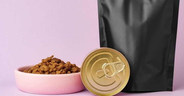cat food label