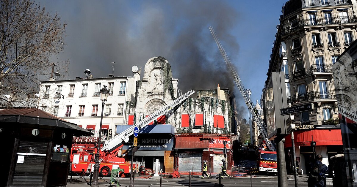 Élysée-Montmartre Incendie 2011